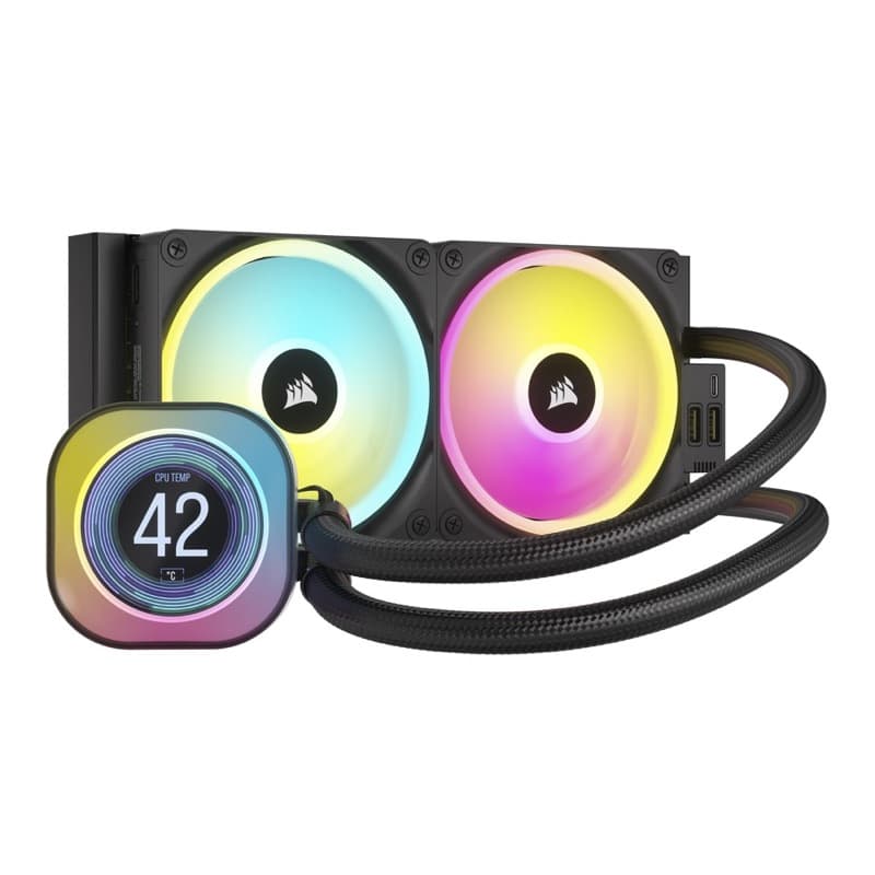 Corsair iCUE H100i Elite LCD XT 240mm AIO