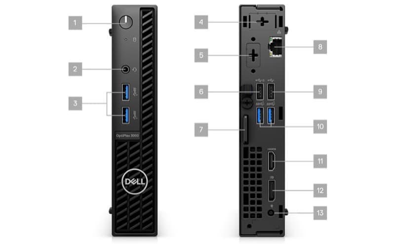 Dell OptiPlex 3000 Micro i5-12500T