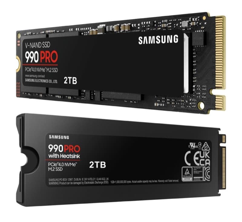 Samsung 990 PRO 2TB NVMe M.2 SSD