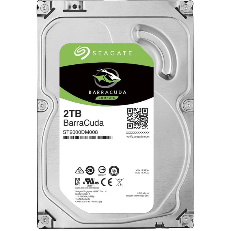 Seagate Barracuda 2TB 7200RPM HDD